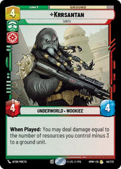 Krrsantan - Santo - 46/272 - Rare - Homeworlds