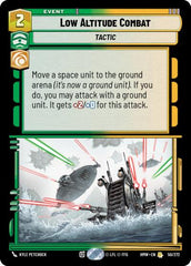 Low Altitude Combat - 50/272 - Rare - Homeworlds