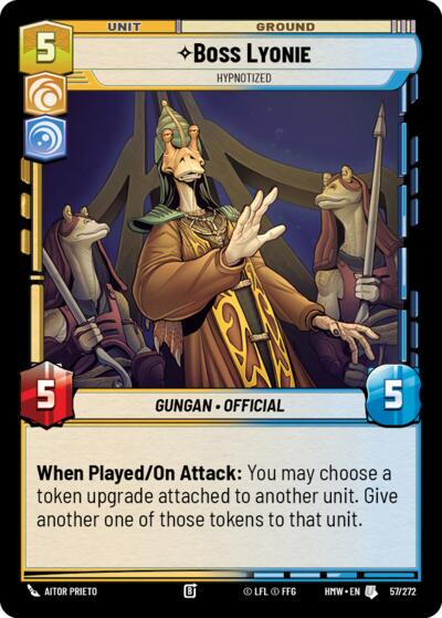 Boss Lyonie - Hypnotized - 57/272 - Uncommon - Homeworlds