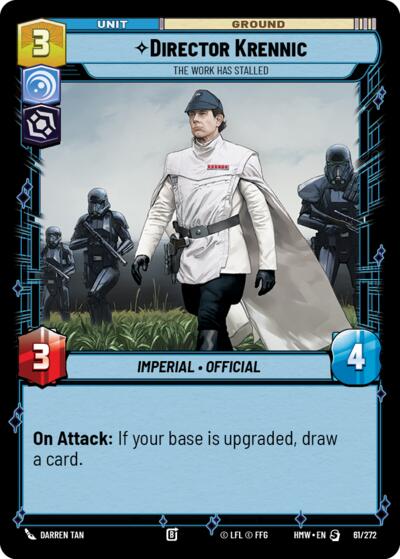Director Krennic - The Work Has Stalled - 61/272 - Special - Homeworlds