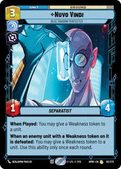Nuvo Vindi - Blue Shadow Perfected - 62/272 - Rare - Homeworlds