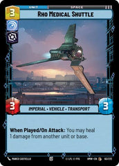 Rho Medical Shuttle - 63/272 - Common - Homeworlds