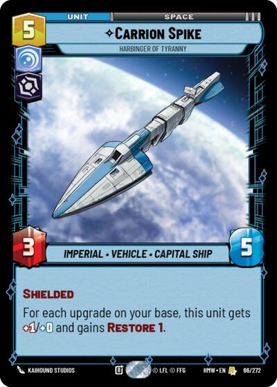 Carrion Spike - Harbinger of Tyranny - 66/272 - Rare - Homeworlds