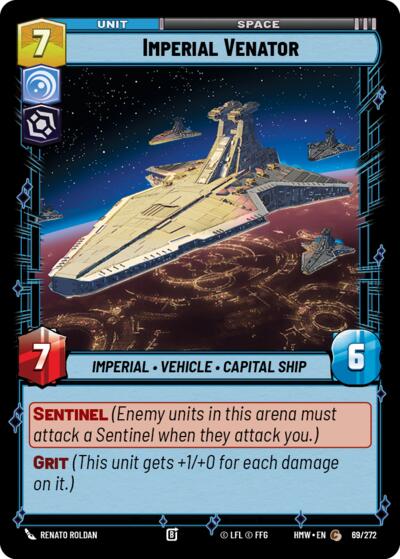 Imperial Venator - 69/272 - Common - Homeworlds