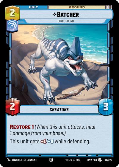 Batcher - Loyal Hound - 83/272 - Uncommon - Homeworlds