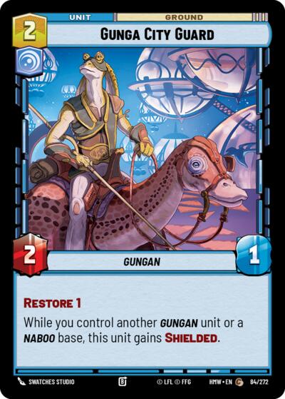 Gunga City Guard - 84/272 - Common - Homeworlds