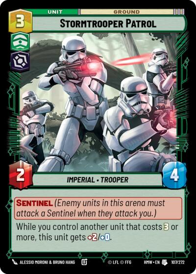 Stormtrooper Patrol - 107/272 - Uncommon - Homeworlds
