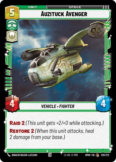 Auzituck Avenger - 120/272 - Common - Homeworlds