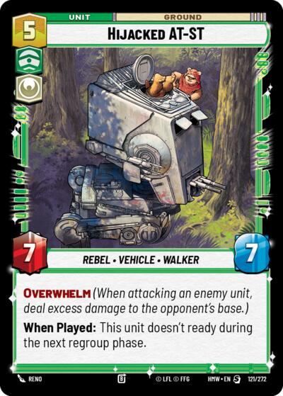 Hijacked AT-ST - 121/272 - Special - Homeworlds