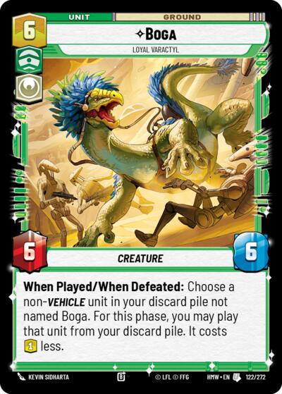Boga - Loyal Varactyl - 122/272 - Uncommon - Homeworlds