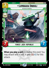 Luminara Unduli - Besieged General - 124/272 - Legendary - Homeworlds