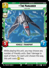 The Marauder - A New Home - 125/272 - Uncommon - Homeworlds