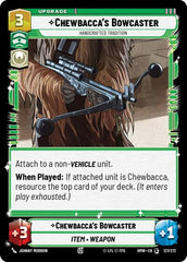 Chewbacca's Bowcaster - Handcrafted Tradition - 127/272 - Special - Homeworlds