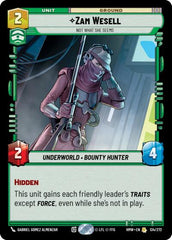 Zam Wesell - Not What She Seems - 134/272 - Rare - Homeworlds
