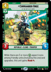 Commander Gree - Of the 41st Elite Corps - 138/272 - Rare - Homeworlds