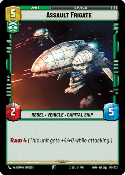 Assault Frigate - 140/272 - Common - Homeworlds