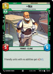Rex - Outserved His Purpose - 141/272 - Uncommon - Homeworlds