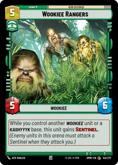 Wookiee Rangers - 142/272 - Common - Homeworlds