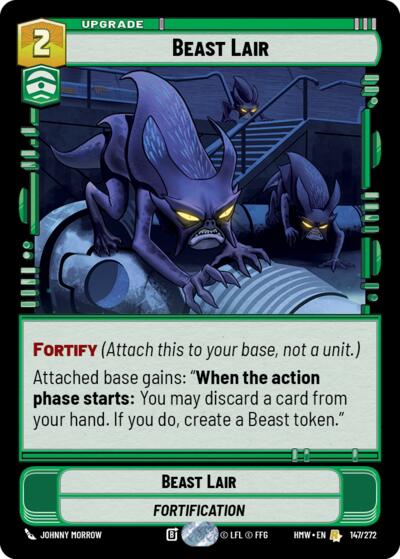 Beast Lair - 147/272 - Rare - Homeworlds