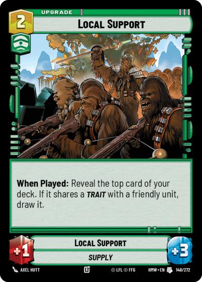 Local Support - 148/272 - Uncommon - Homeworlds