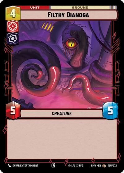 Filthy Dianoga - 155/272 - Common - Homeworlds