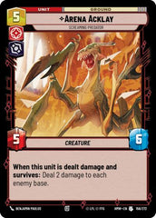 Arena Acklay - Screaming Predator - 156/272 - Uncommon - Homeworlds