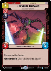 General Grievous - Scourge of Dathomir - 159/272 - Legendary - Homeworlds