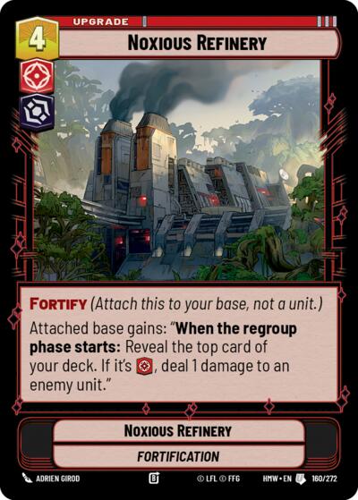 Noxious Refinery - 160/272 - Uncommon - Homeworlds