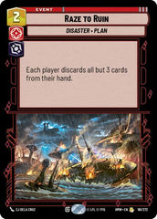 Raze to Ruin - 161/272 - Rare - Homeworlds