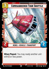 Commandeered Tour Shuttle - 165/272 - Common - Homeworlds