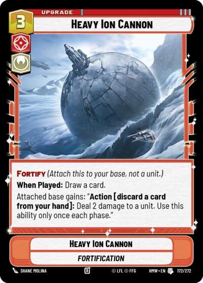 Heavy Ion Cannon - 172/272 - Uncommon - Homeworlds