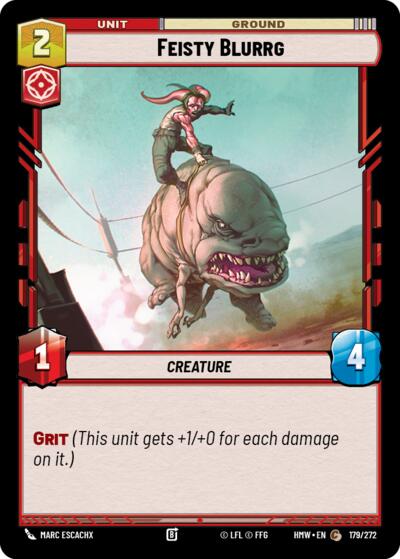 Feisty Blurrg - 179/272 - Common - Homeworlds