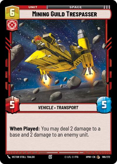 Mining Guild Trespasser - 186/272 - Common - Homeworlds