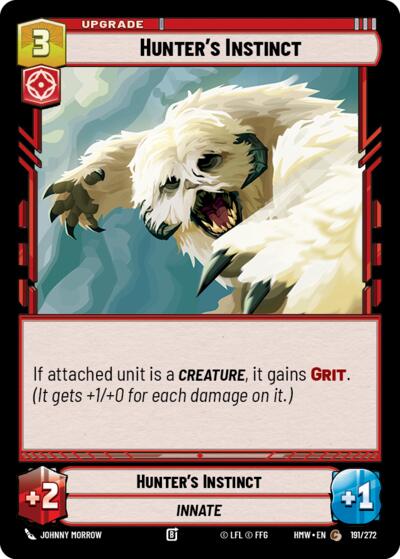 Hunter's Instinct - 191/272 - Common - Homeworlds