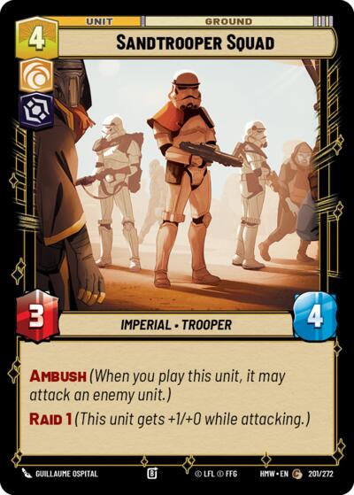 Sandtrooper Squad - 201/272 - Common - Homeworlds