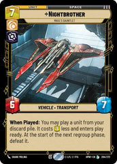 Nightbrother - Maul's Gauntlet - 204/272 - Legendary - Homeworlds