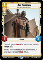 The Chieftain - Here Since the Oceans Dried - 212/272 - Rare - Homeworlds
