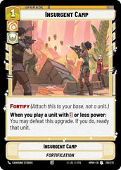 Insurgent Camp - 216/272 - Uncommon - Homeworlds