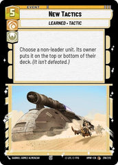 New Tactics - 218/272 - Common - Homeworlds