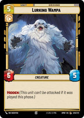 Lurking Wampa - 229/272 - Common - Homeworlds