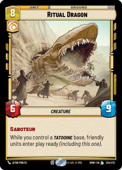 Ritual Dragon - 234/272 - Legendary - Homeworlds