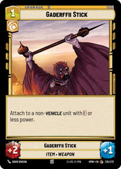 Gaderffii Stick - 235/272 - Common - Homeworlds