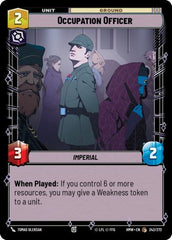 Occupation Officer - 242/272 - Common - Homeworlds