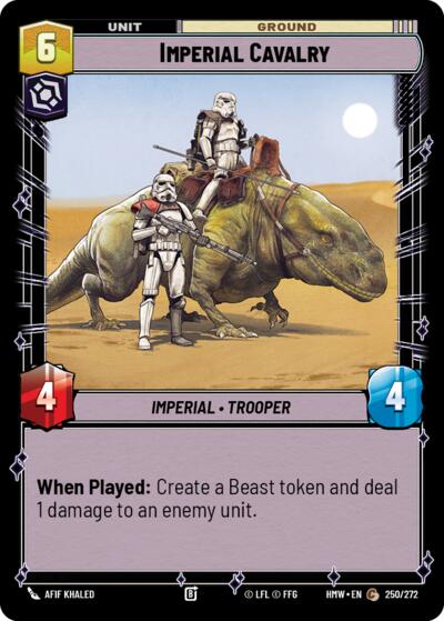 Imperial Cavalry - 250/272 - Common - Homeworlds