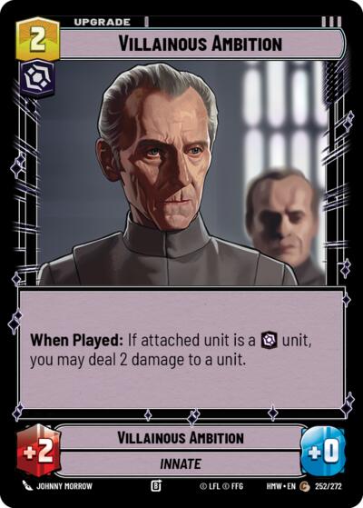 Villainous Ambition - 252/272 - Common - Homeworlds