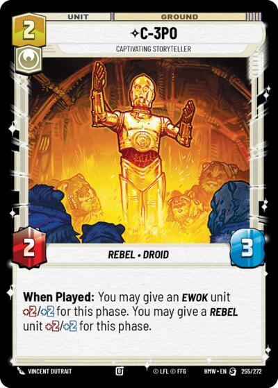 C-3PO - Captivating Storyteller - 255/272 - Special - Homeworlds