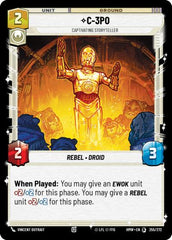 C-3PO - Captivating Storyteller - 255/272 - Special - Homeworlds