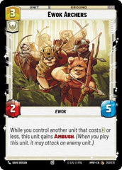 Ewok Archers - 257/272 - Common - Homeworlds