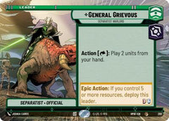 General Grievous - Separatist Warlord - 280 - Common (Hyperspace) - Homeworlds