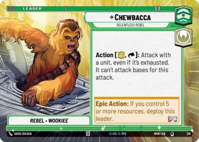 Chewbacca - Relentless Rebel - 281 - Special (Hyperspace) - Homeworlds